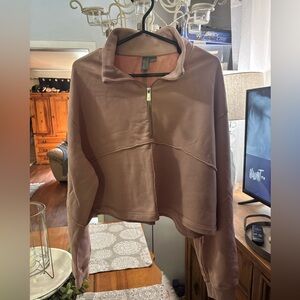 Sweaty Betty Cropped Sweat Shirt, size XL